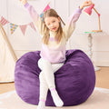 Memory Foam Kids Round Bean Bag Chair