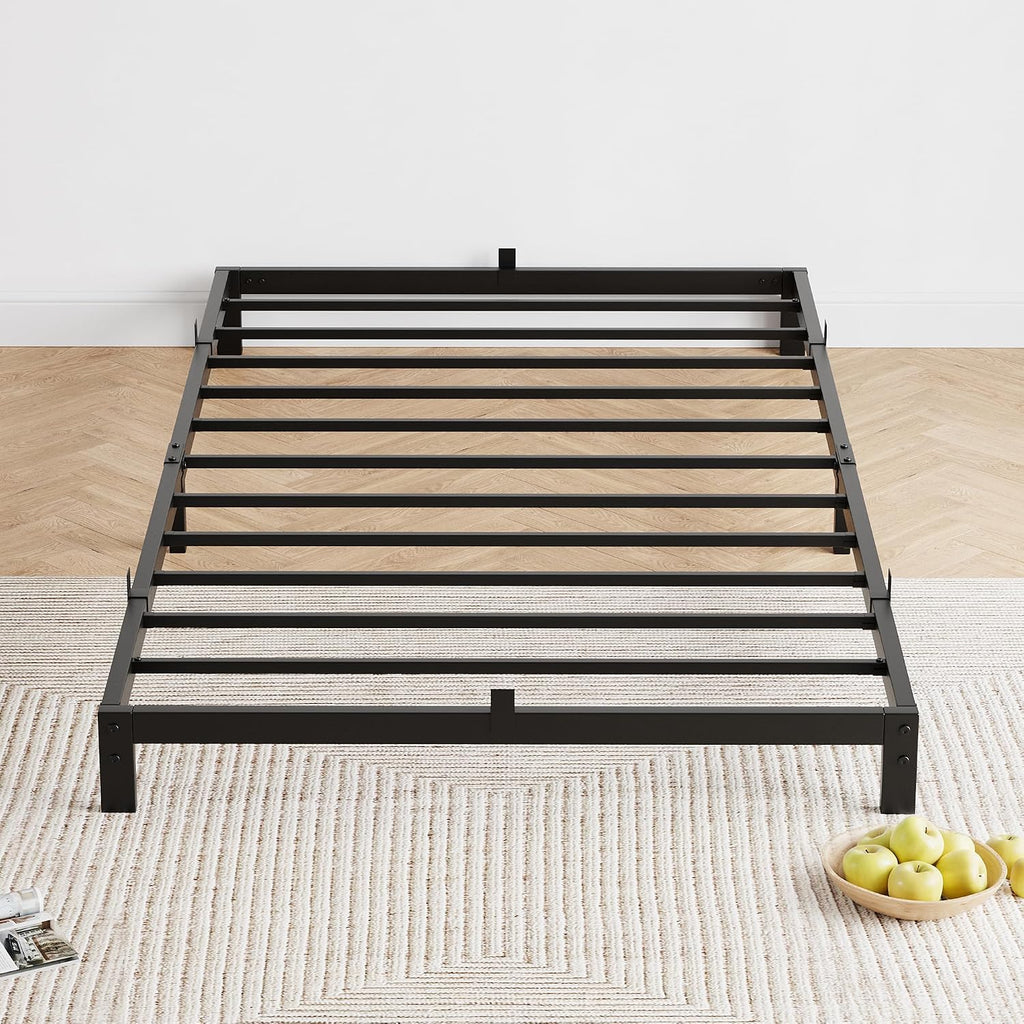 Metal Twin Storage Platform Bed Frame