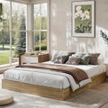 Wood Queen Platform Bed Frame